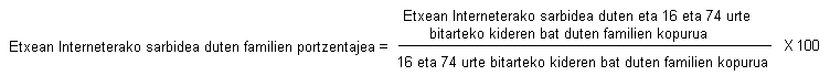 Adierazlearen formula 